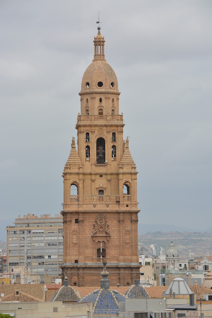 Image - cathedral murcia tower cathedral