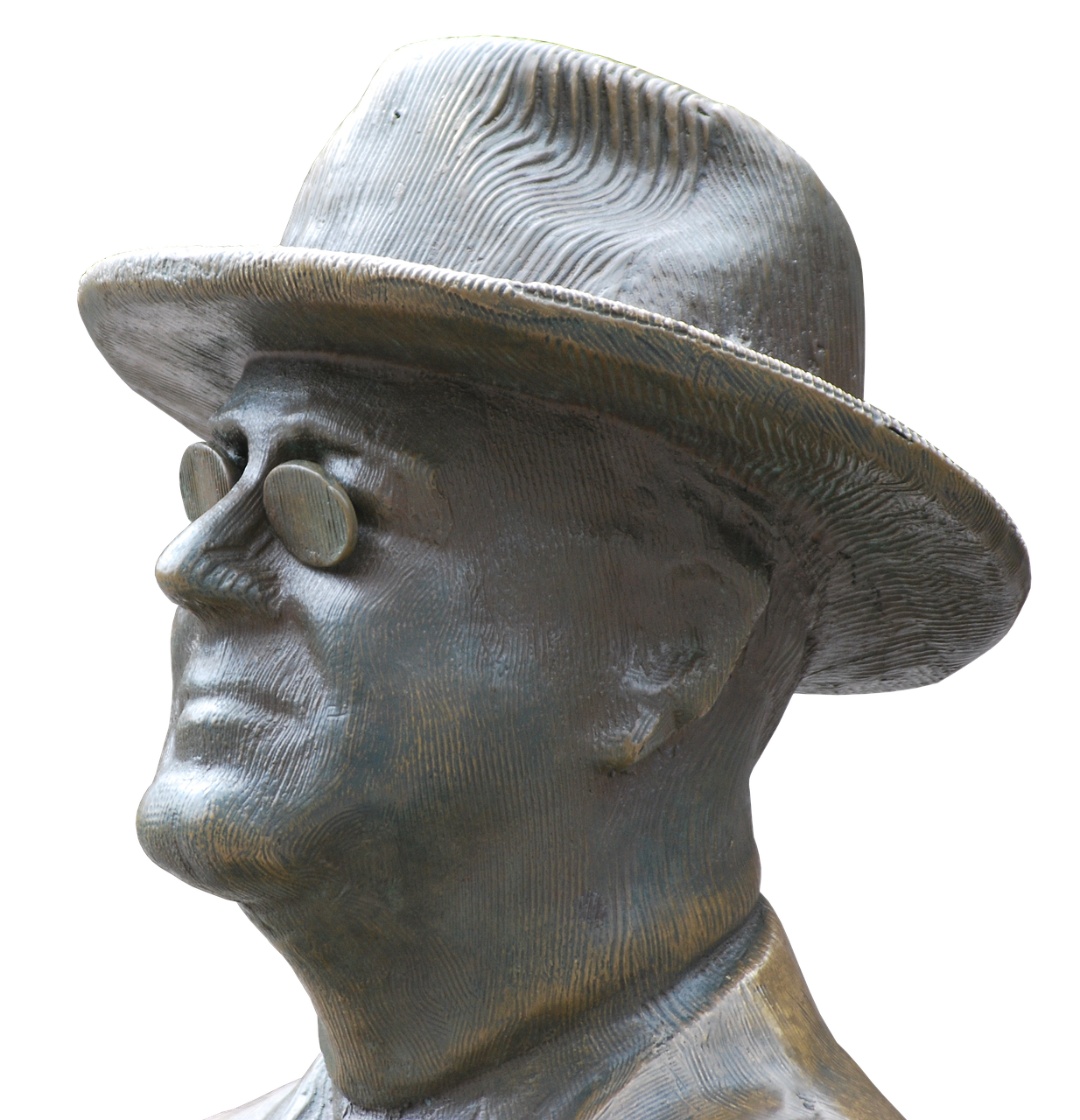 Image - face roosevelt president statue