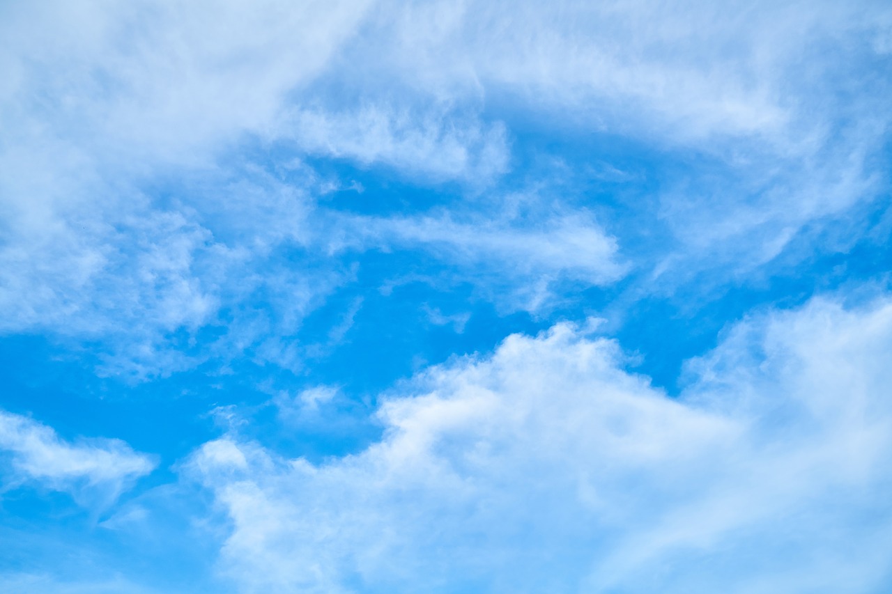 Image - cloud blue clouds white