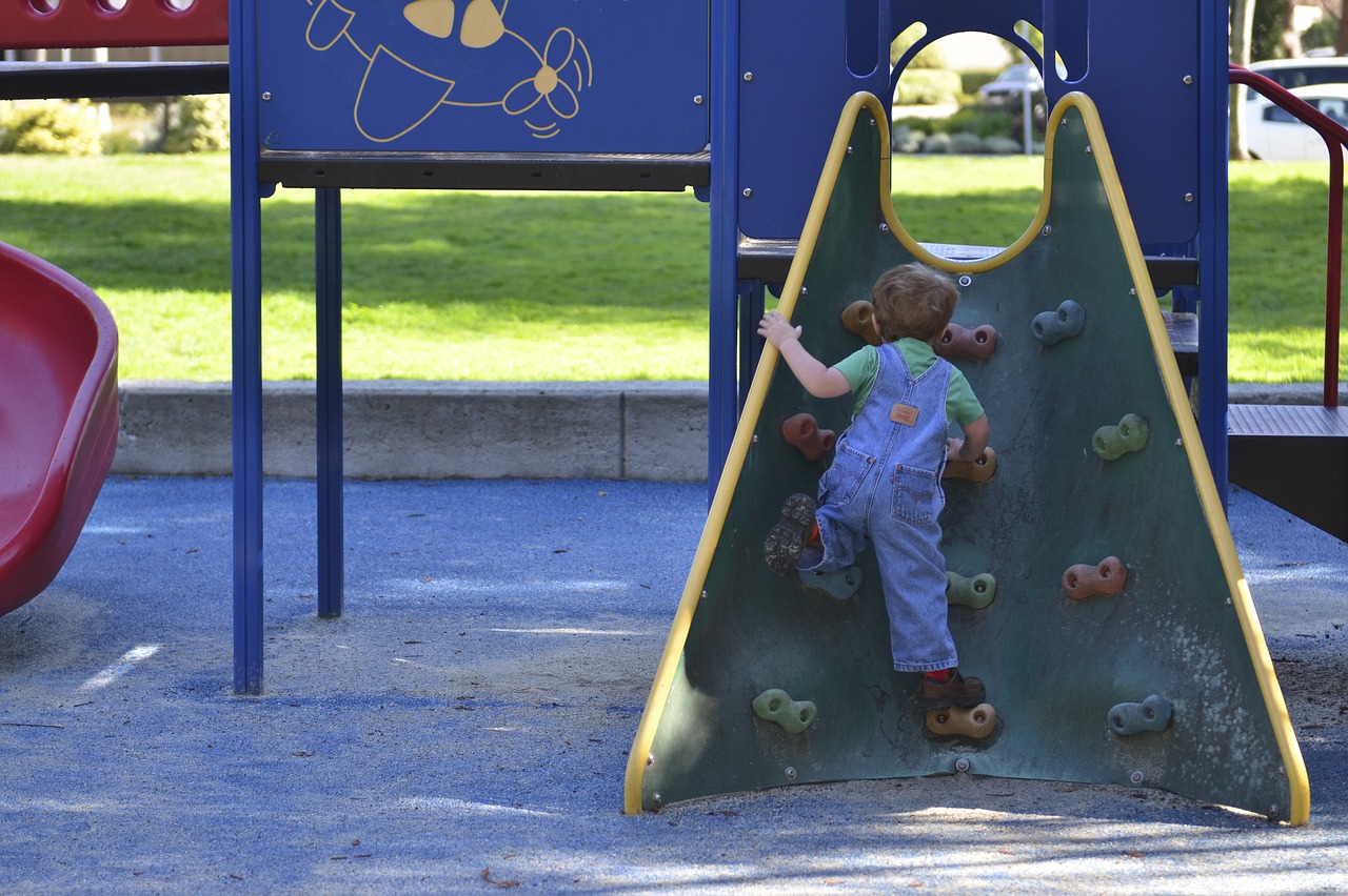 Image - playground boy fun kid park climb