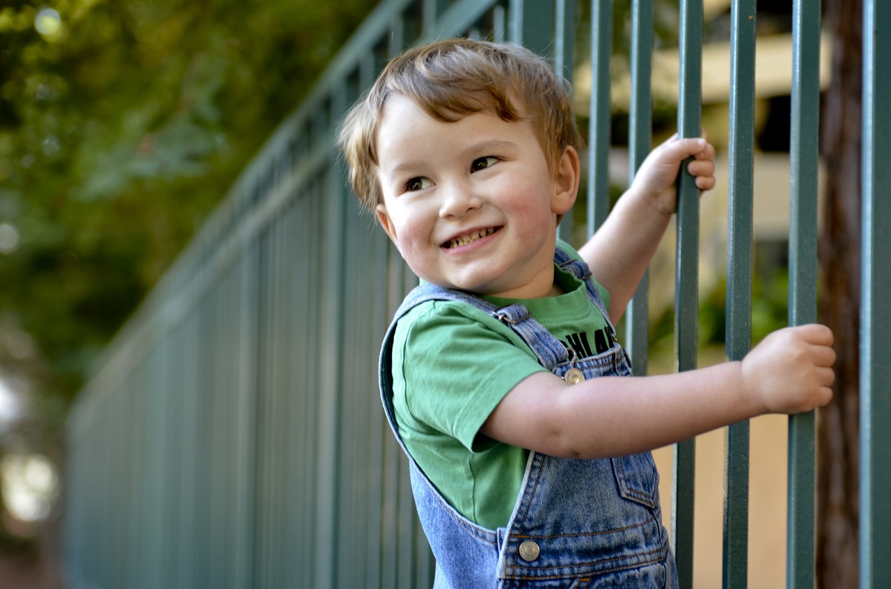 Image - child bars amusement cute happy
