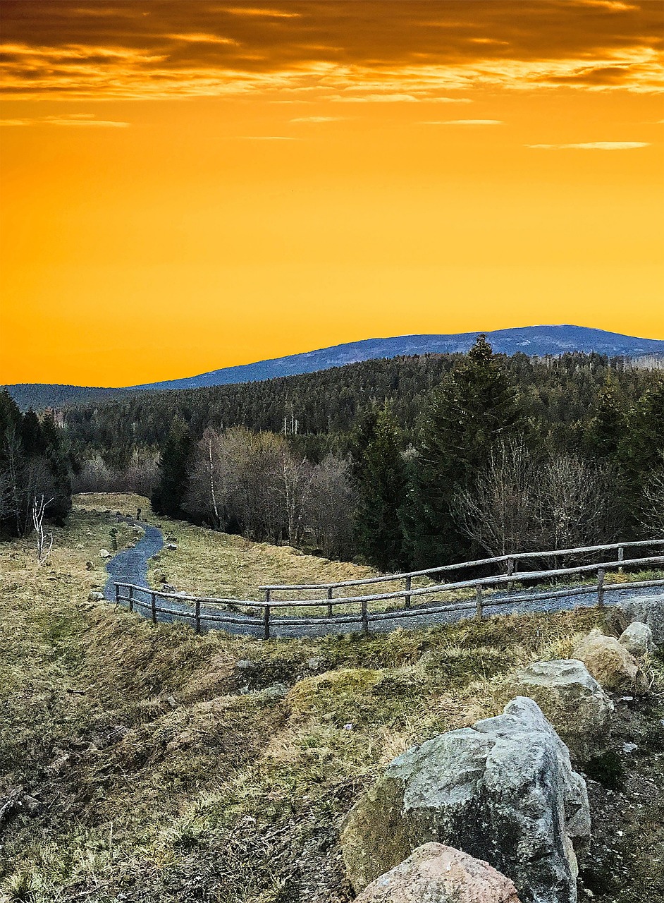 Image - resin away road boulder mountain