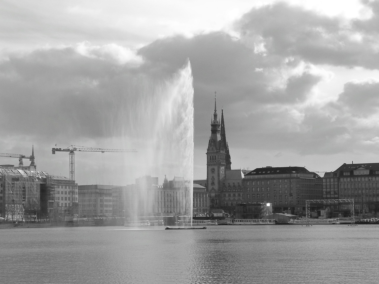 Image - hamburg hamburgensien alster