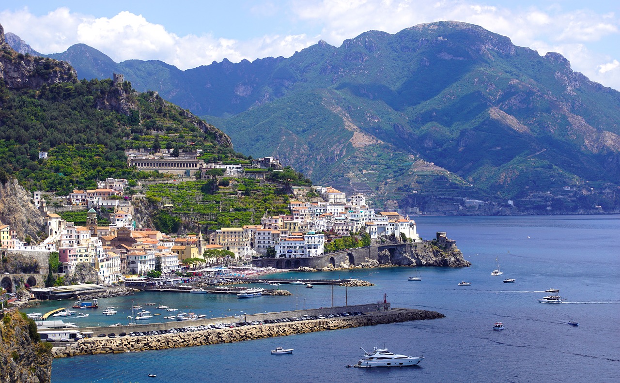 Image - italy sea landscape amalfi coast