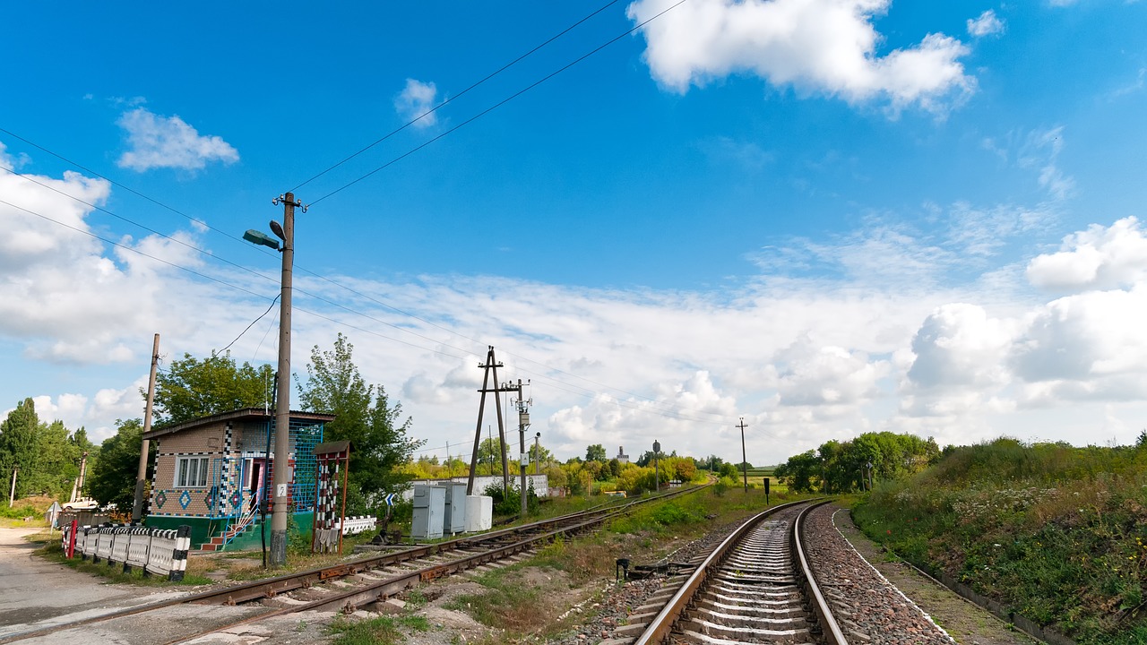 Image - level crossing gleise railway