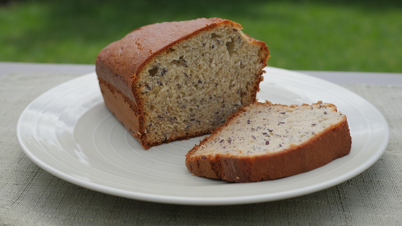 Image - bread banana food healthy homemade