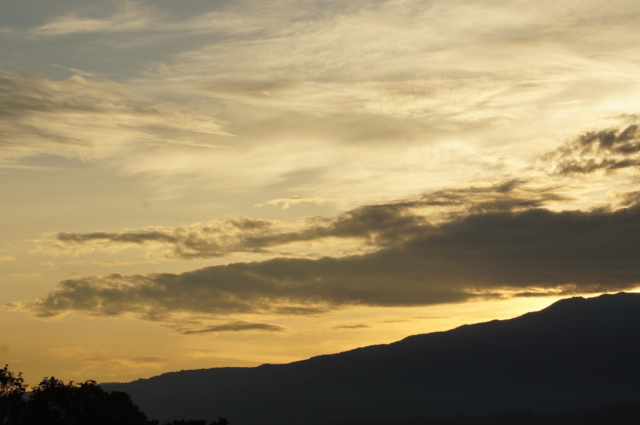 Image - sunsets landscapes quindio colombia