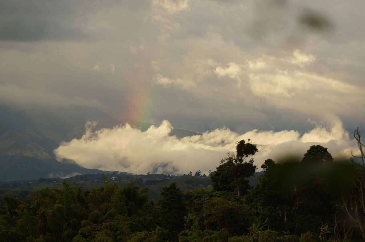 Image - sunsets landscapes quindio colombia