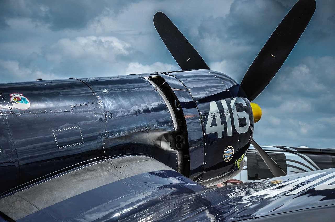 Image - corsair airplane w aircraft