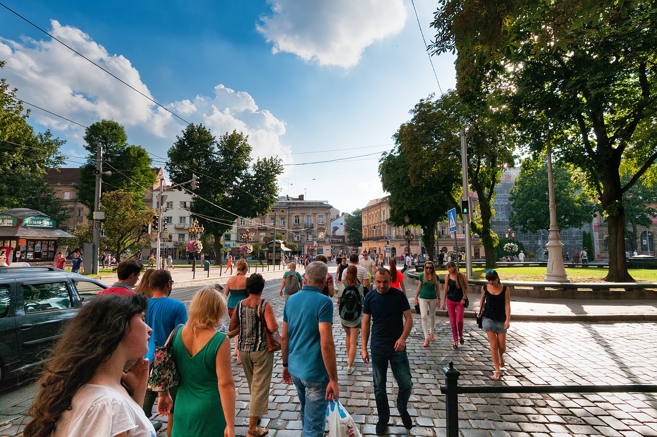Image - human road space lviv lvov