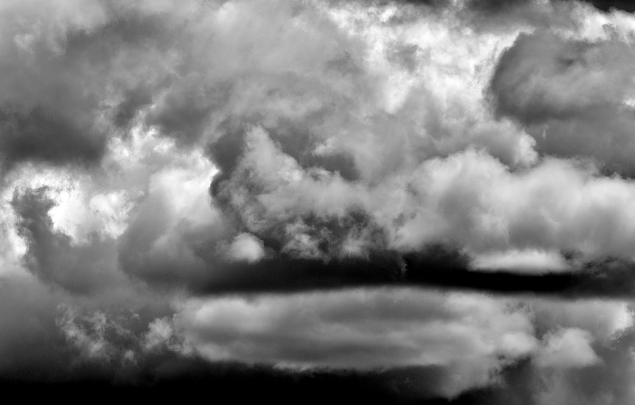 Image - clouds grey thunderstorm sky