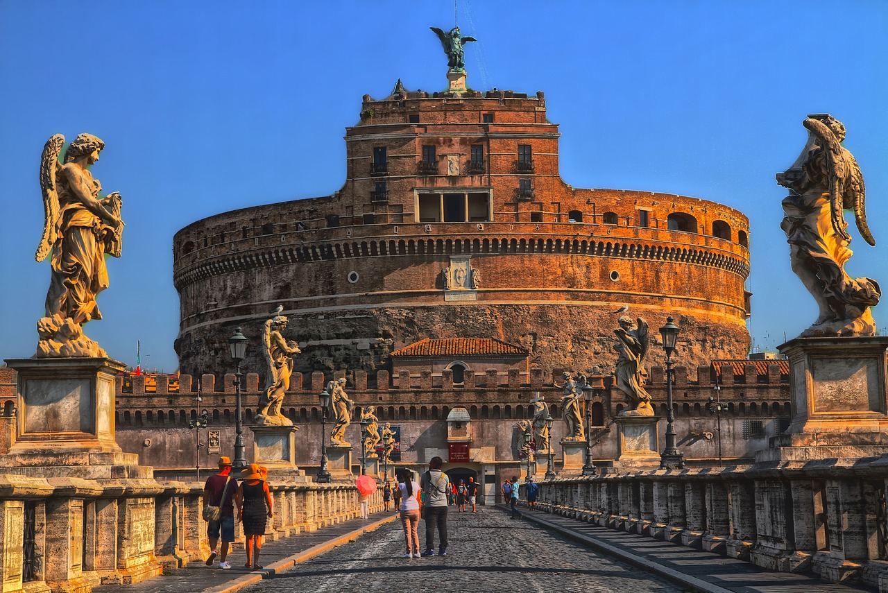 Image - rome castel sant angelo italy