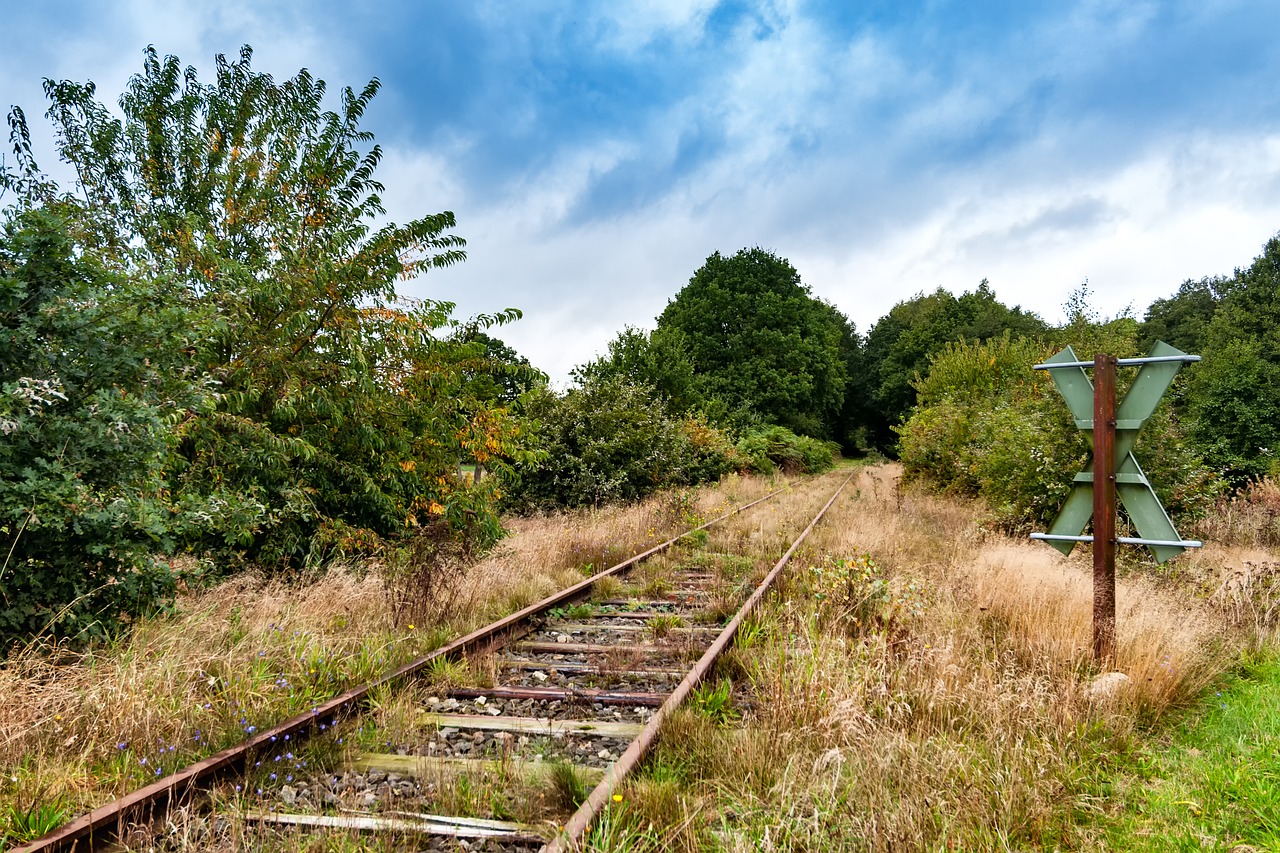 Image - disused gleise seemed railway old
