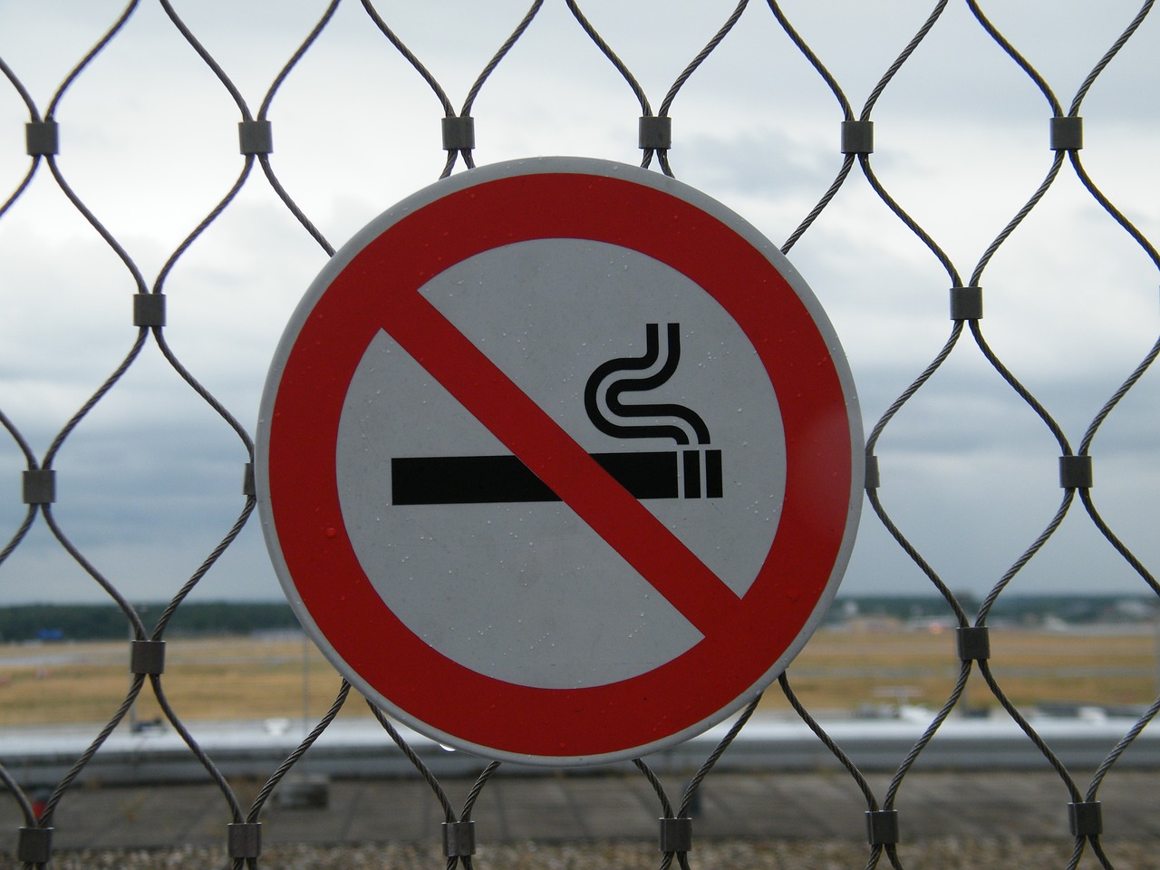 Image - non smoking prohibited shield