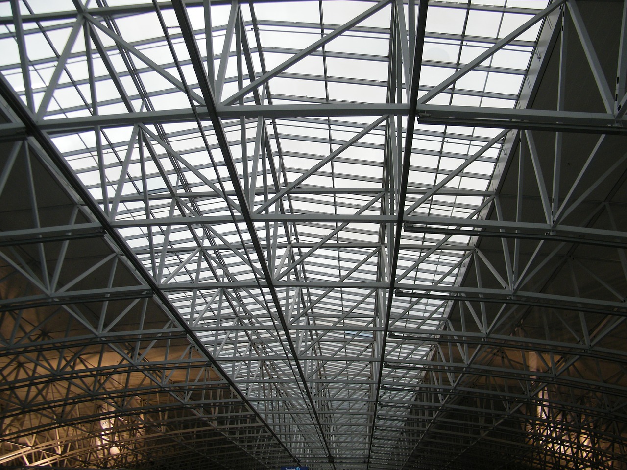 Image - hall airport metal architecture