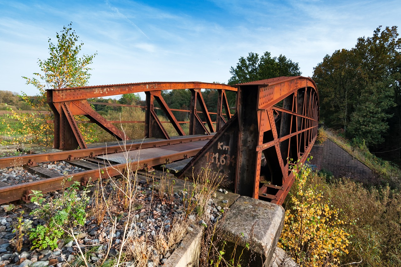 Image - old steel arch bridge godenstedt