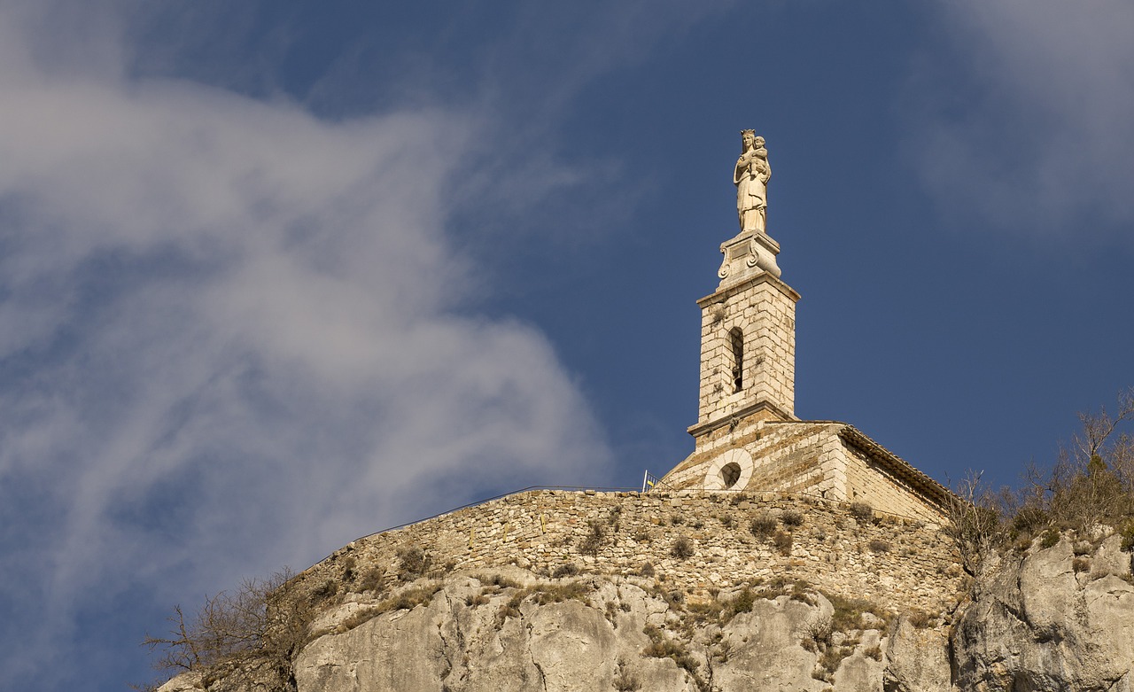 Image - mountain church bell tower chapel