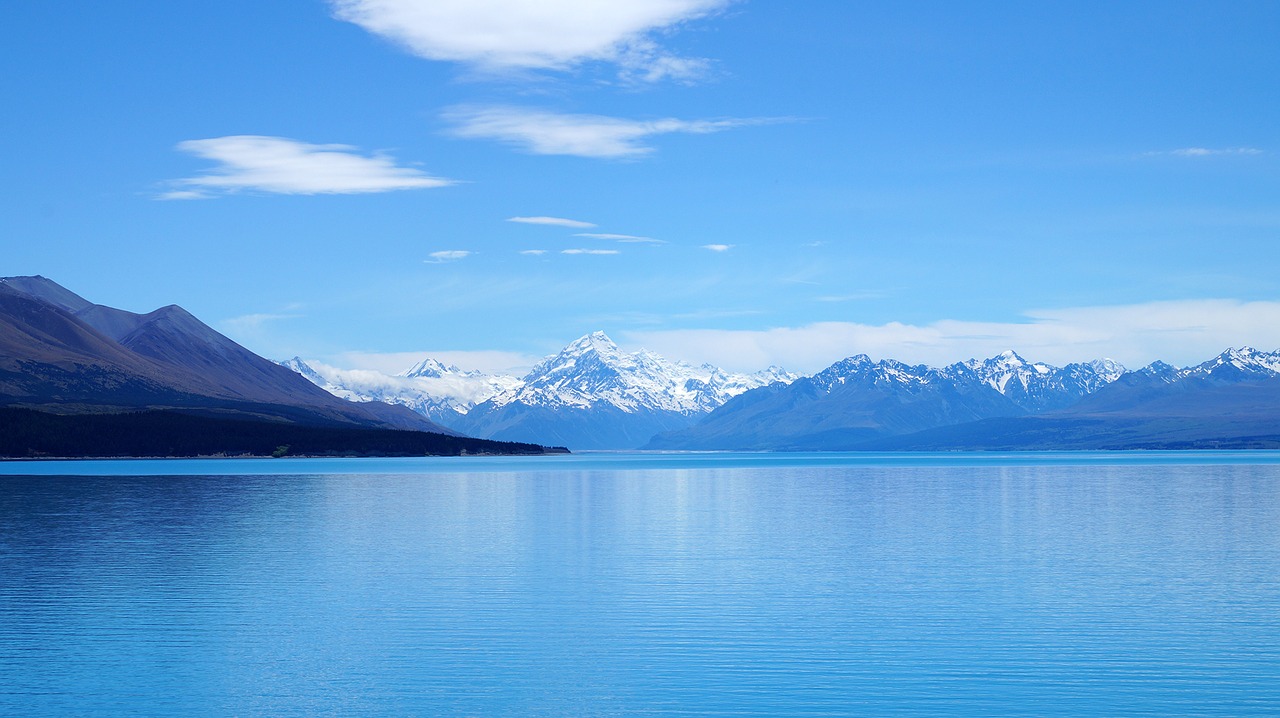 Image - mountains snow new zealand