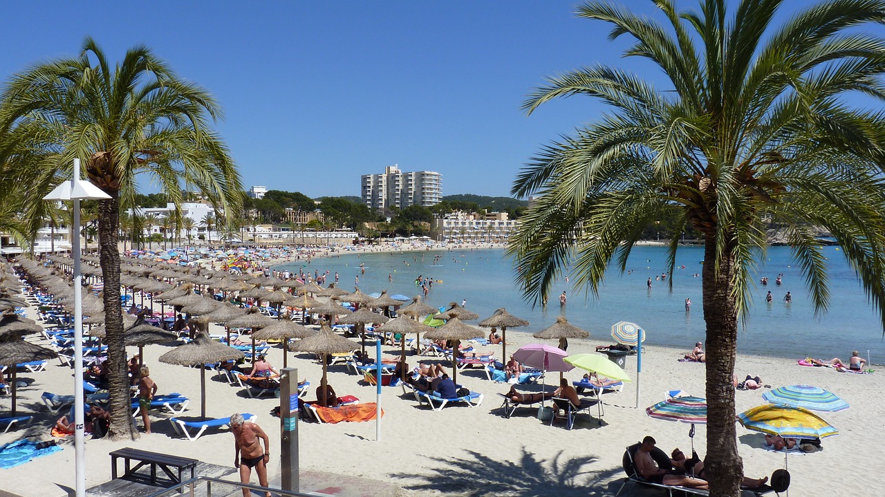Image - summer sun beach peguera holiday