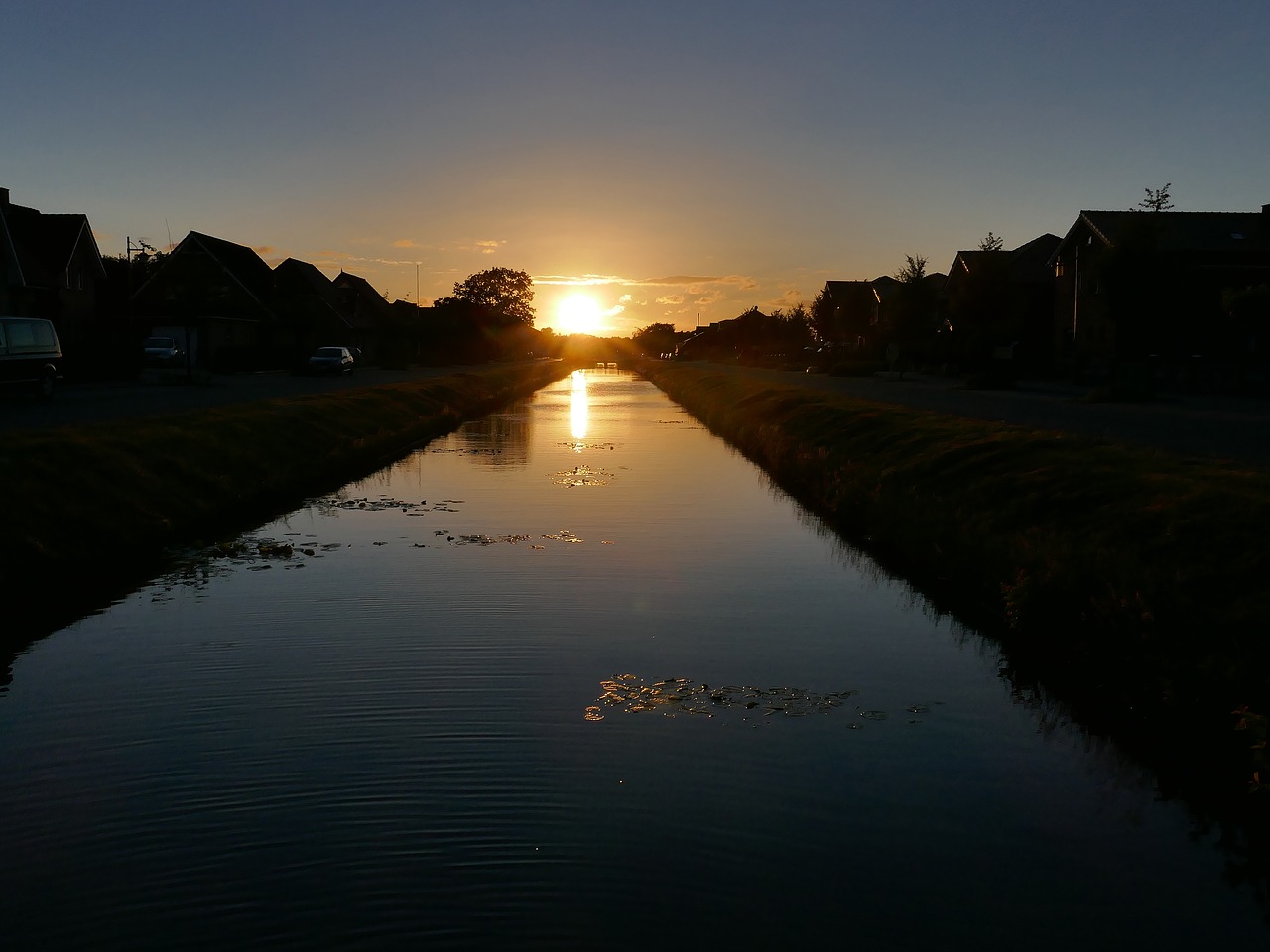 Image - papenburg germany canals channels