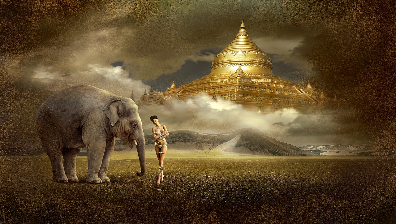 Image - fantasy temple mood mystical