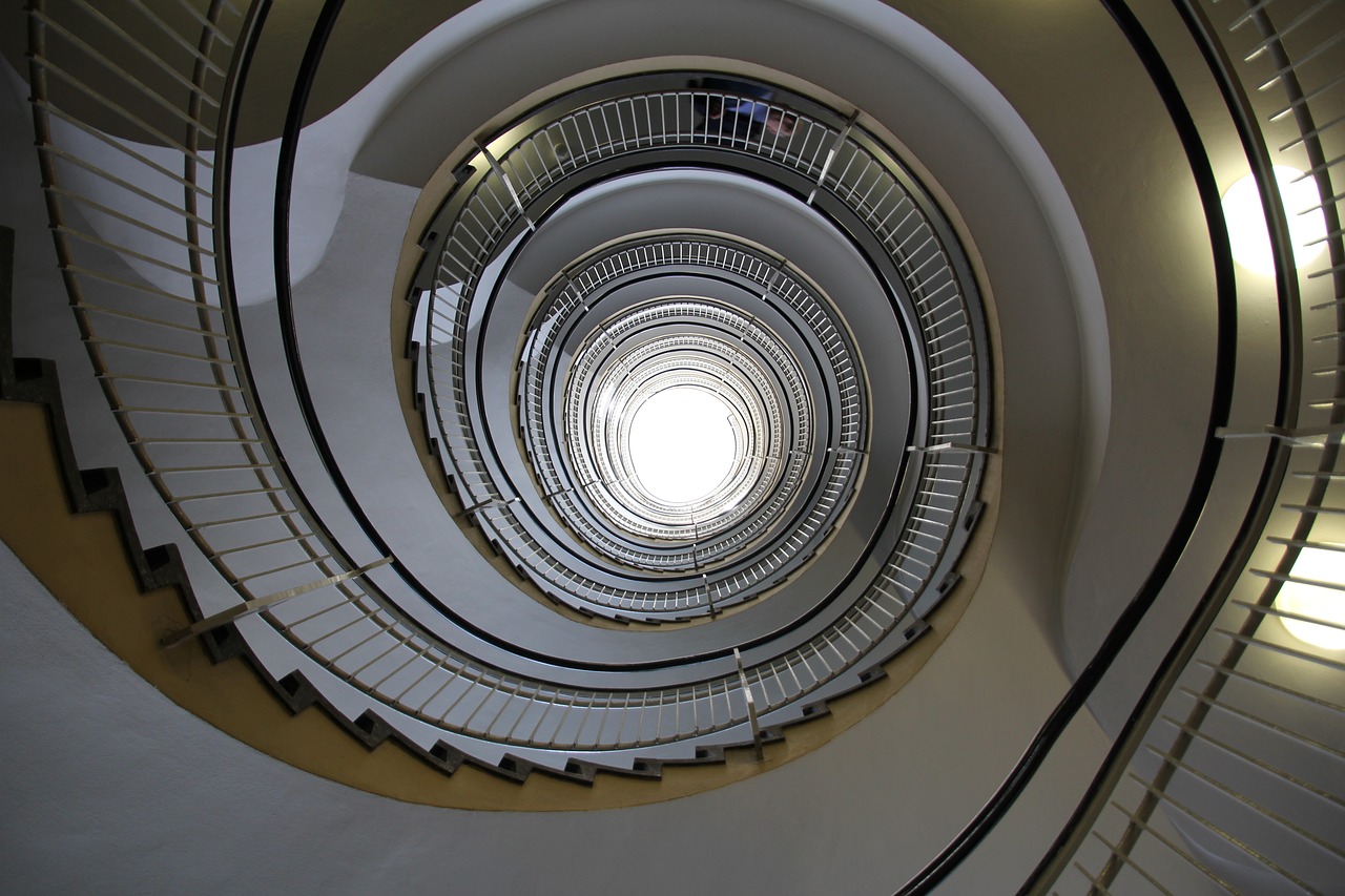 Image - spiral staircase stairs about snail