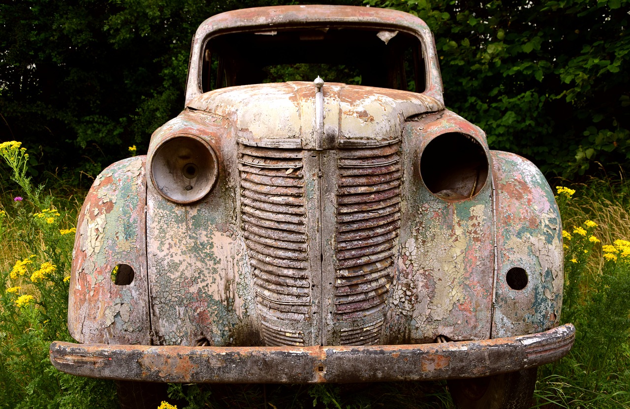 Image - auto pkw scrap old car oldtimer
