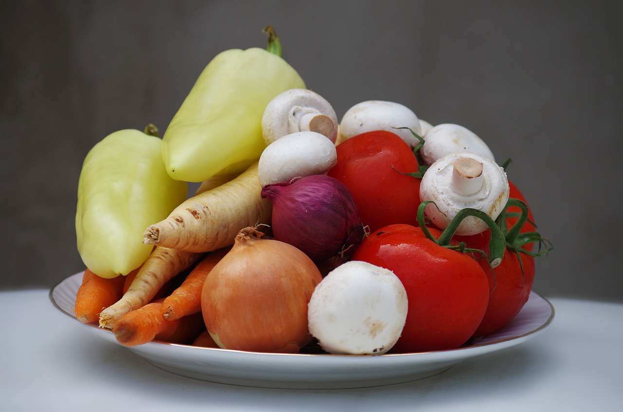 Image - vegetables varied healthy tomatoes