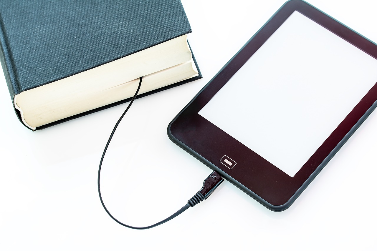 Image - ebook book charging cable