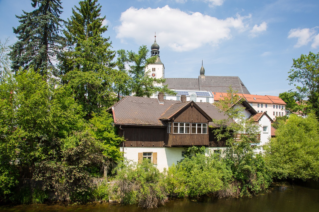 Image - rain bavarian forest city of rain