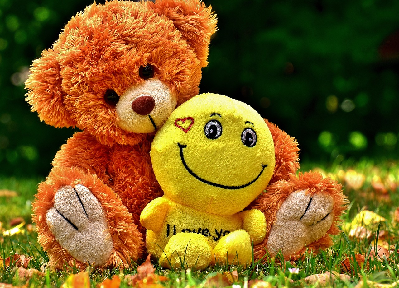 Image - teddy cute smiley love soft toy