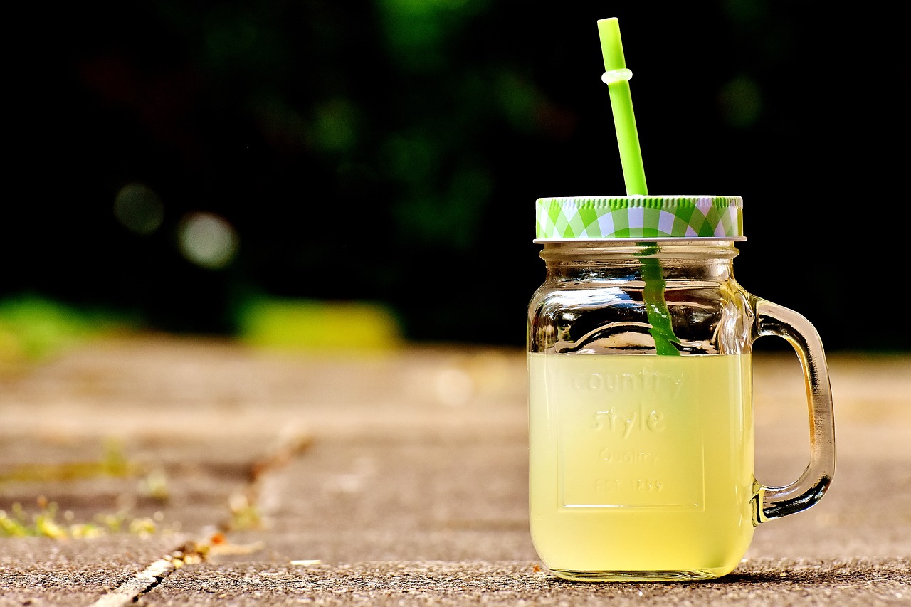 Image - drink summer glass straw