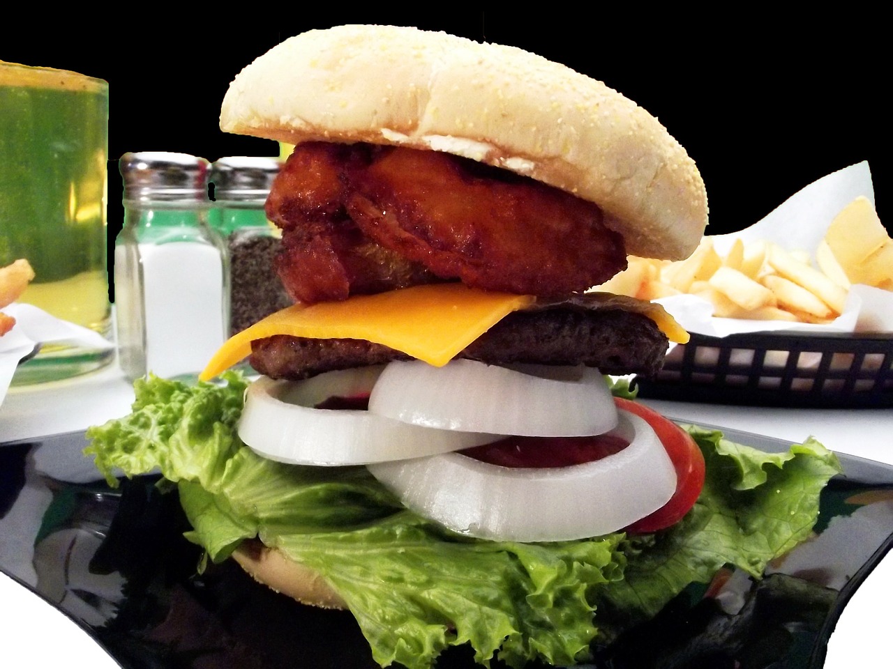 Image - hamburger sandwich fast food hungry