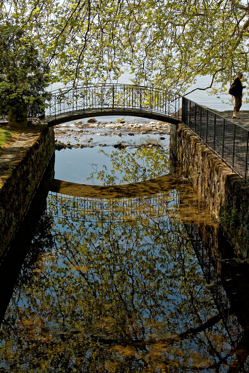 Image - bridge bach lutry vaud switzerland