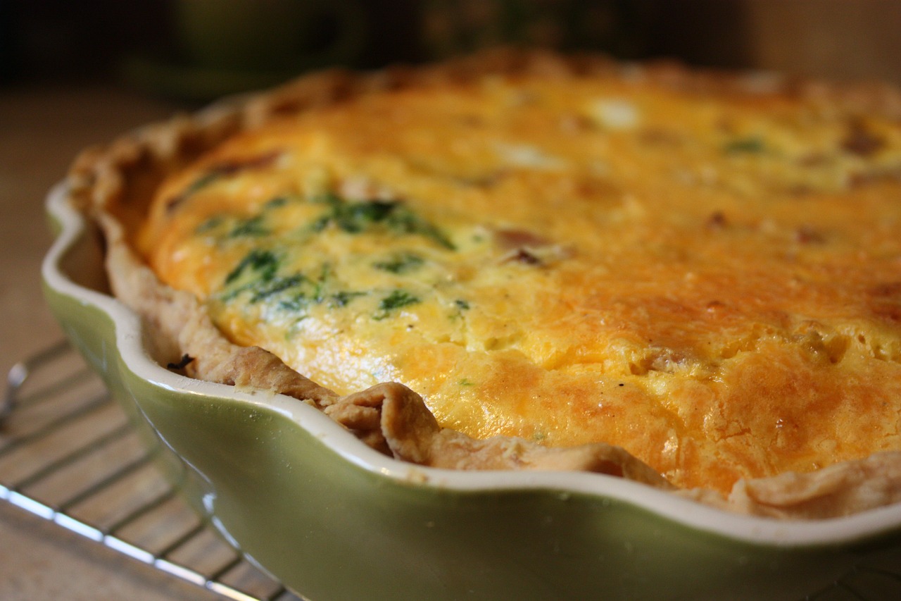 Image - quiche pie crust cheese homemade