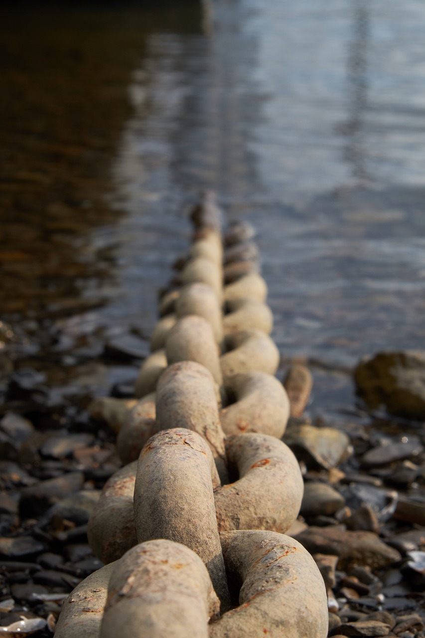 Image - chain water sea lake ocean metal