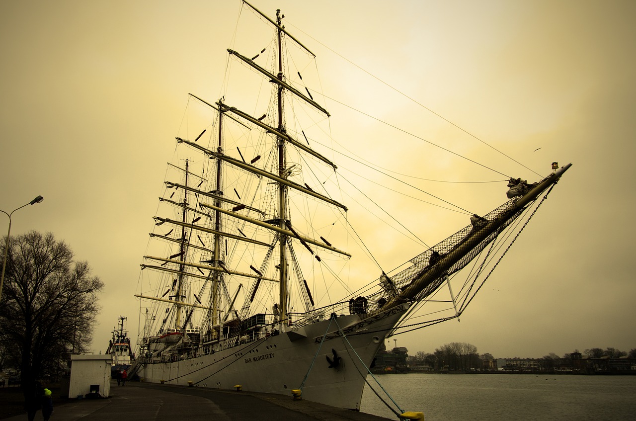 Image - sailing ship water the waterfront