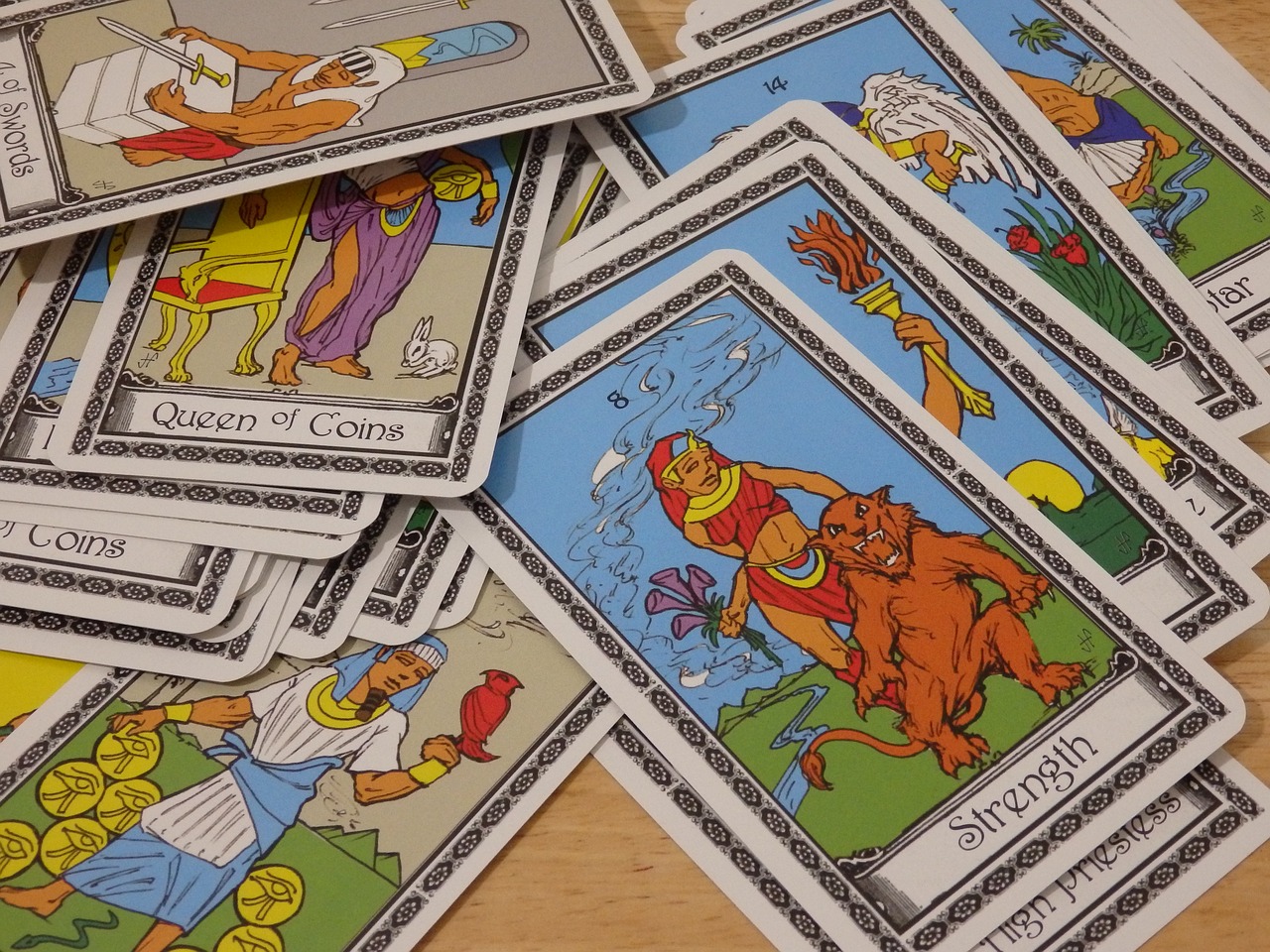 Image - tarot fortune cards mystic
