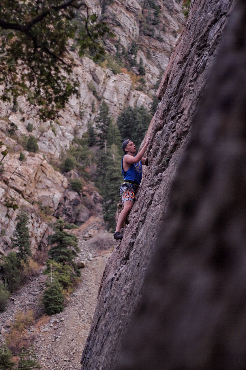 Image - climbing utah nature determined