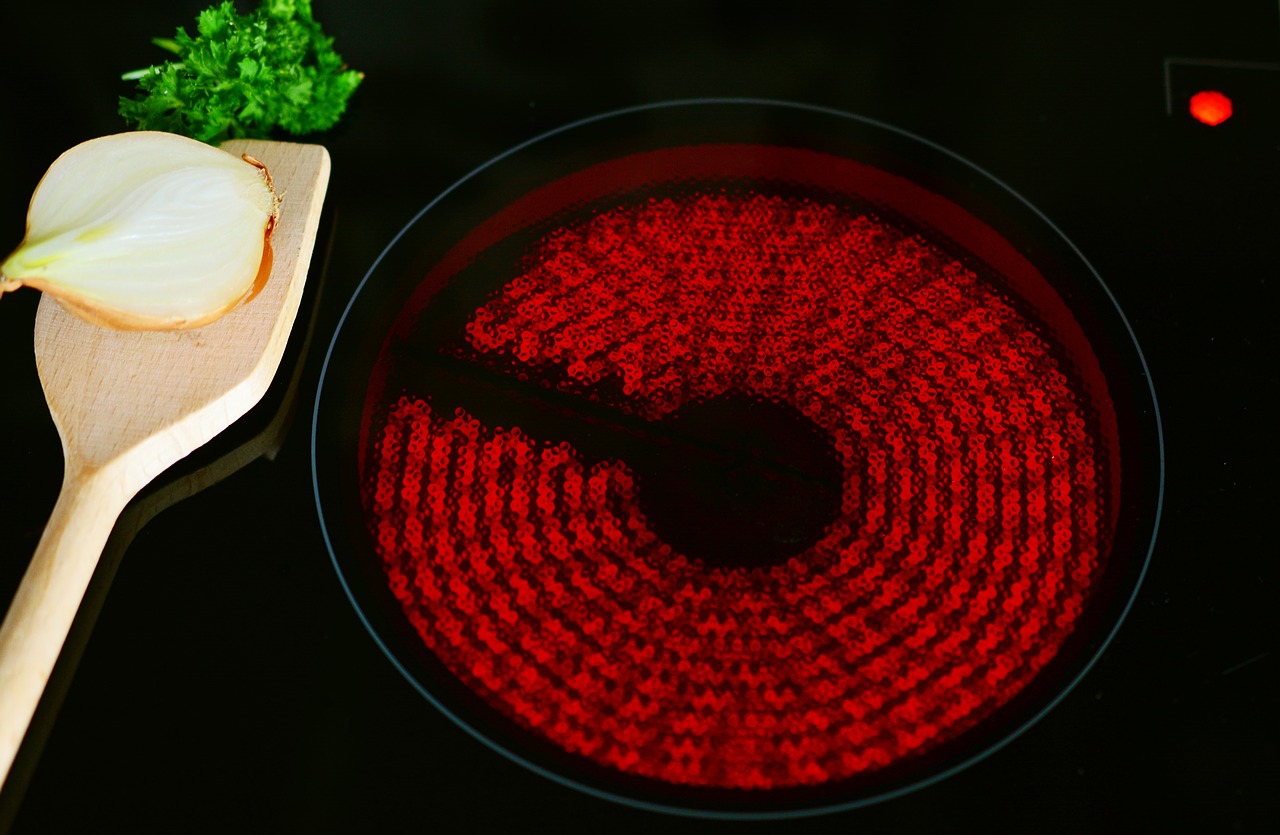 Image - ceramic hob cook glow spiral