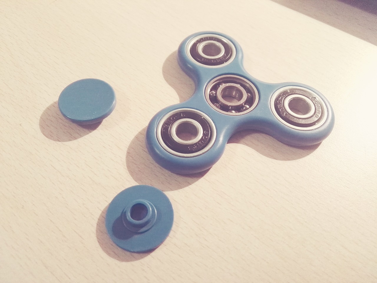 Image - fidget spinner game blue heavenly