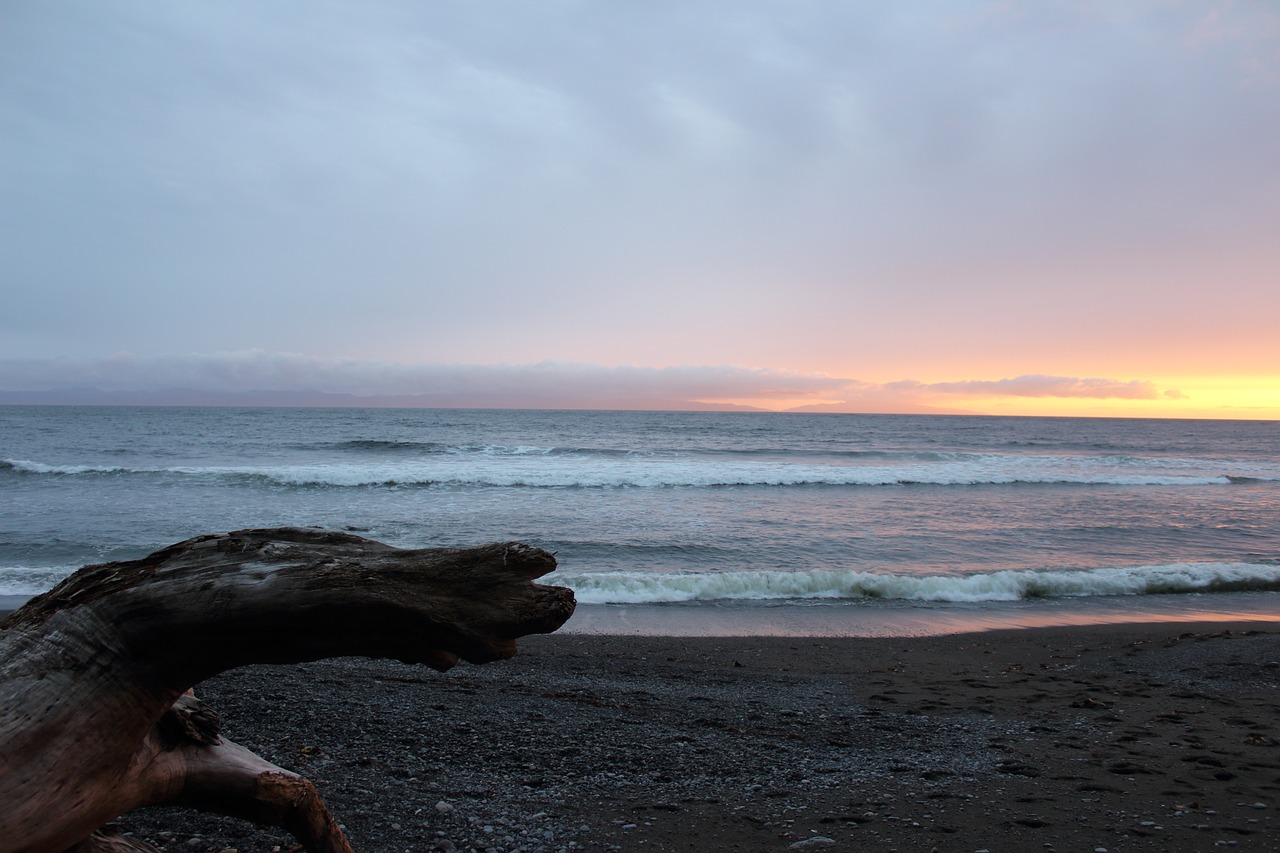 Image - beach sunset ocean sunset beach