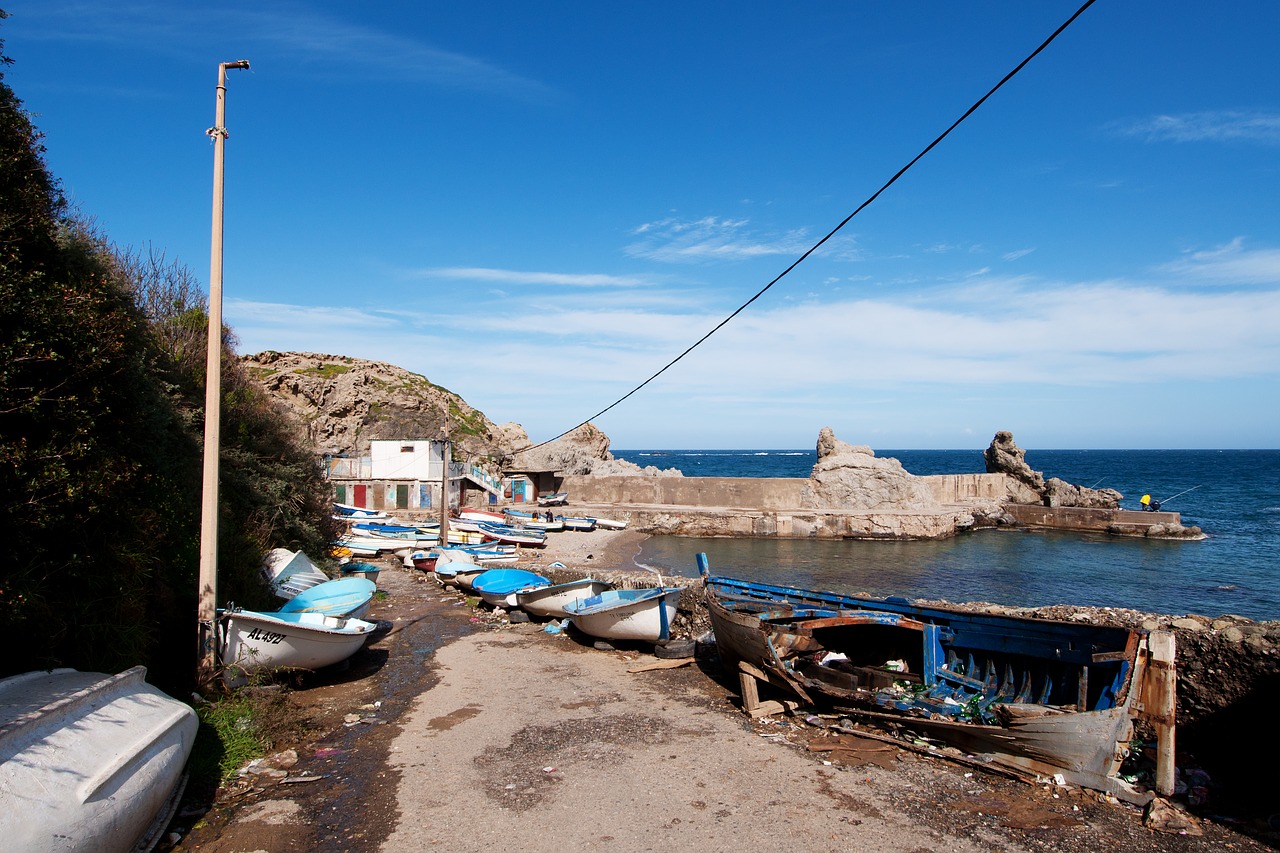 Image - port ain taya algeria mediterranean