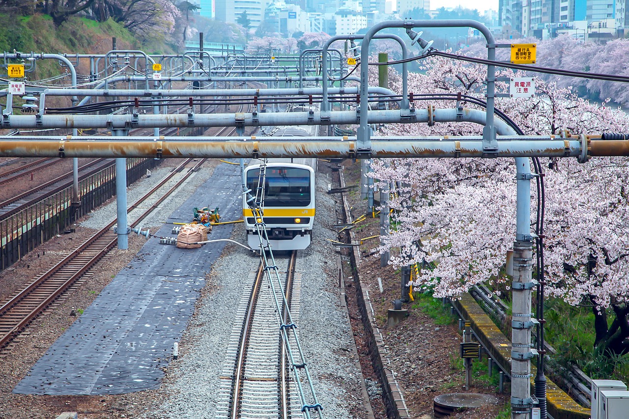 Image - cherry japan electric train