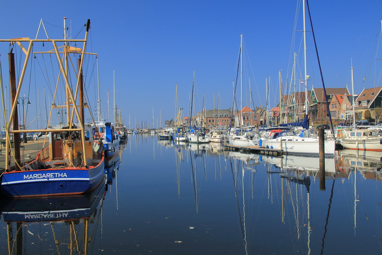 Image - port sailing boat boats water