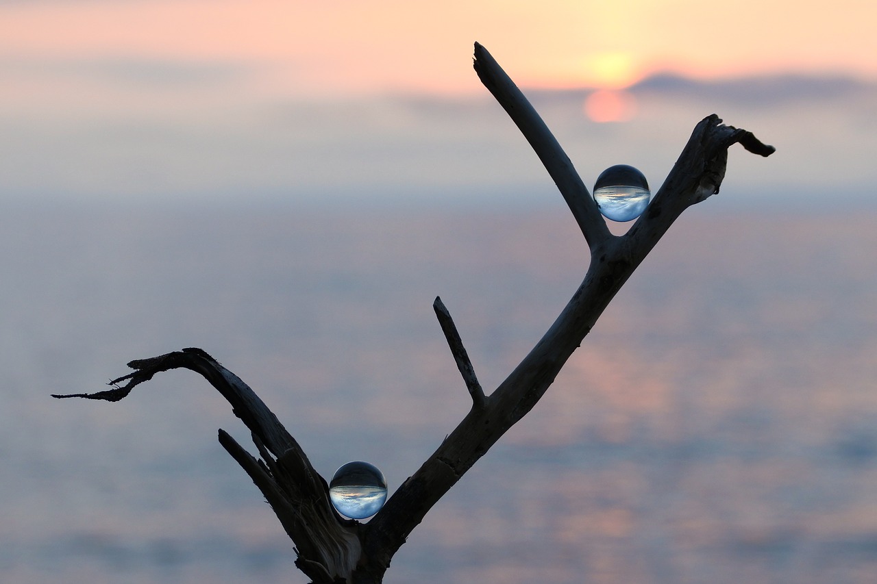 Image - natural landscape glass glass beads