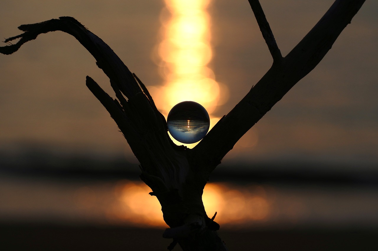 Image - natural landscape glass glass beads