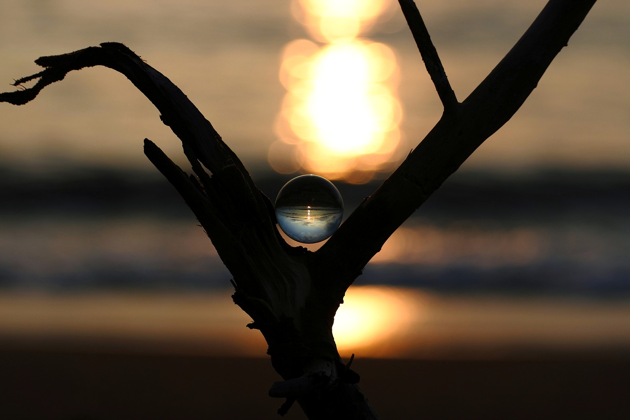 Image - natural landscape glass glass beads