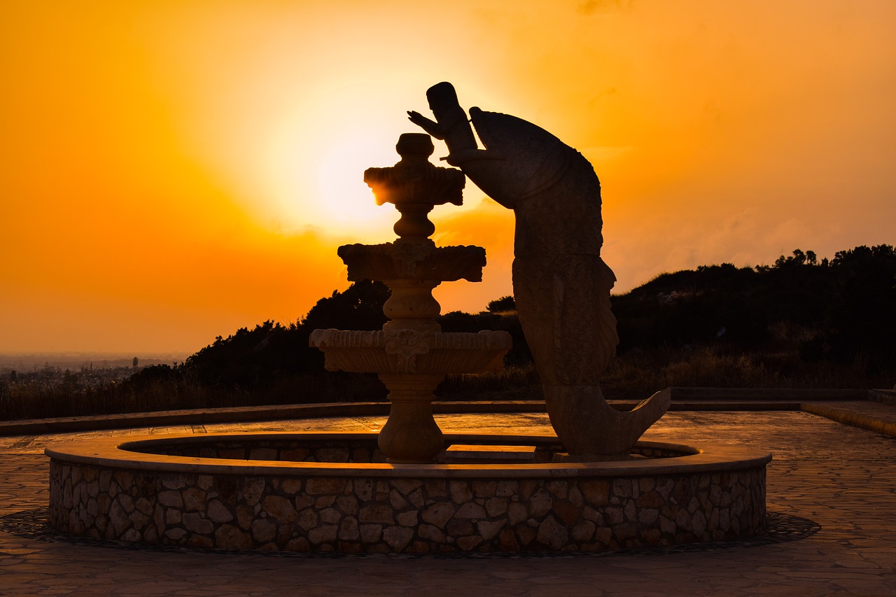 Image - jonah prophet fountain sculpture