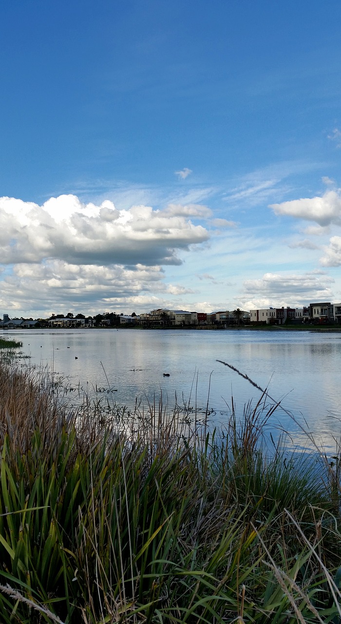 Image - urban suburban lakeside lake